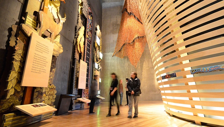 Indigenous Perspectives Gallery, photo: Canadian Museum for Human Rights